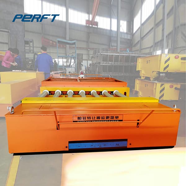 industrial motorized carts for foundry industry 20 tons